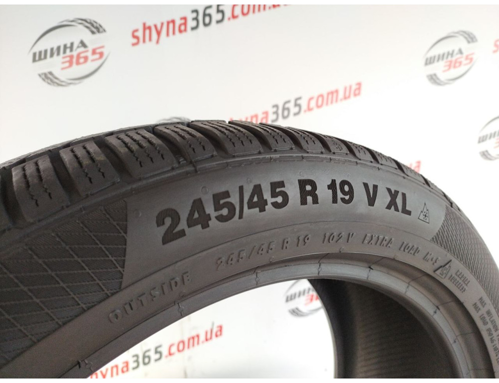 245/45 R19 CONTINENTAL WINTERCONTACT TS850P 7mm