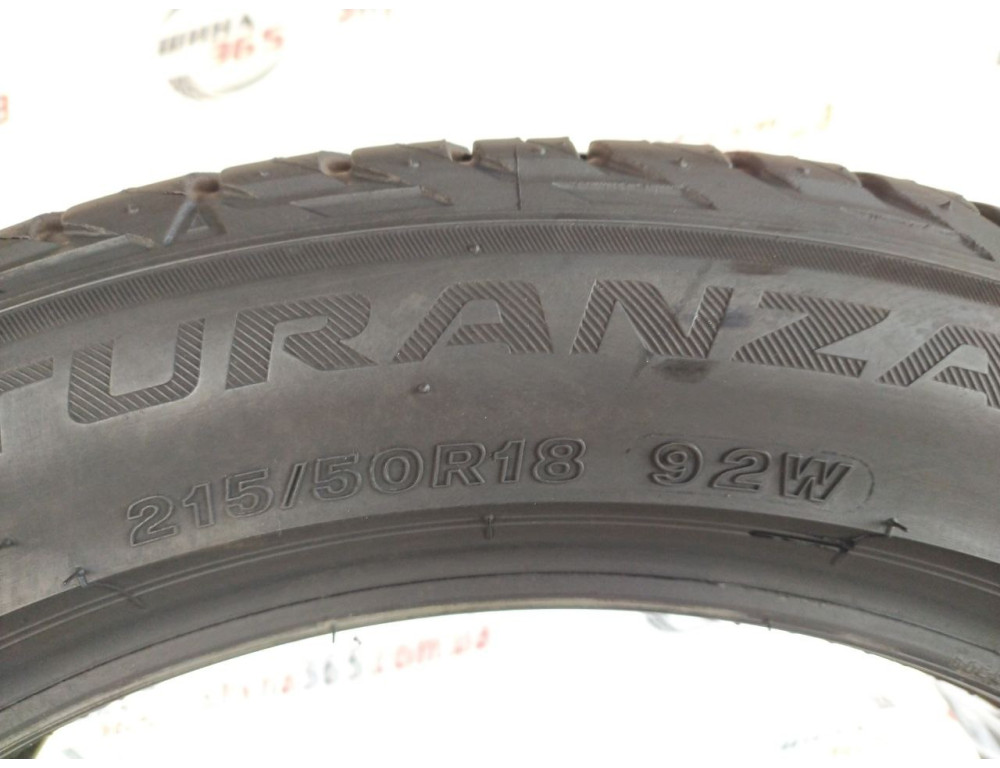215/50 R18 BRIDGESTONE TURANZA T001 8mm