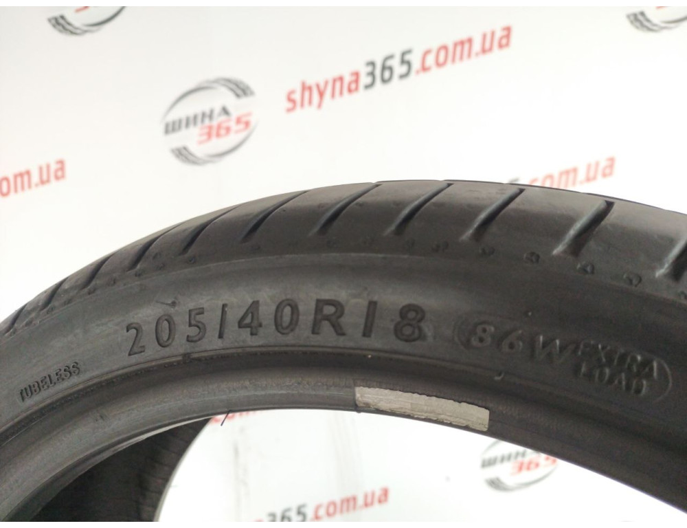 205/40 R18 DUNLOP SPORT MAXX RT RUN FLAT 7mm