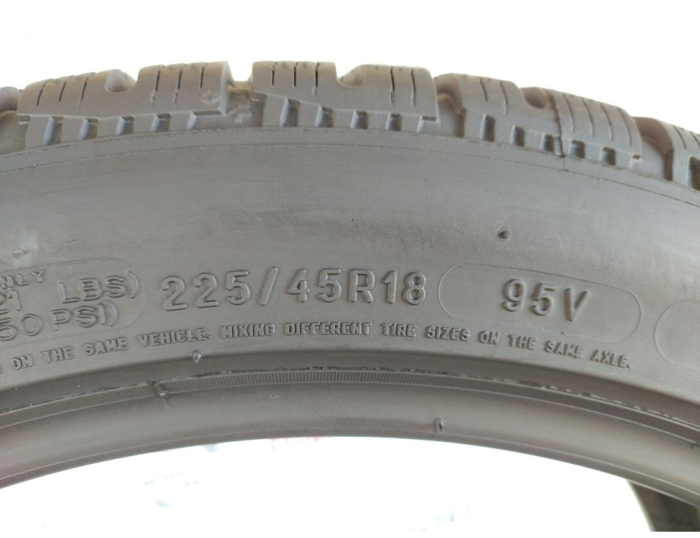 225/45 R18 MICHELIN PILOT ALPIN PA4 6mm