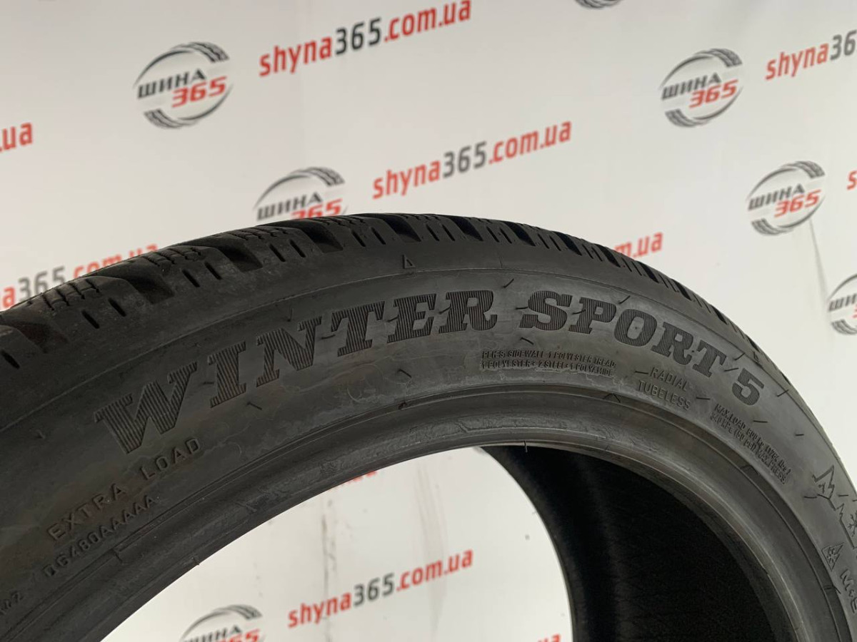 245/45 R18 DUNLOP WINTER SPORT 5 6mm