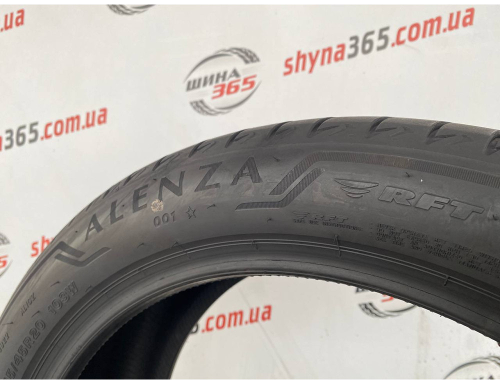 275/40 R20 BRIDGESTONE ALENZA 001 RUN FLAT 6mm
