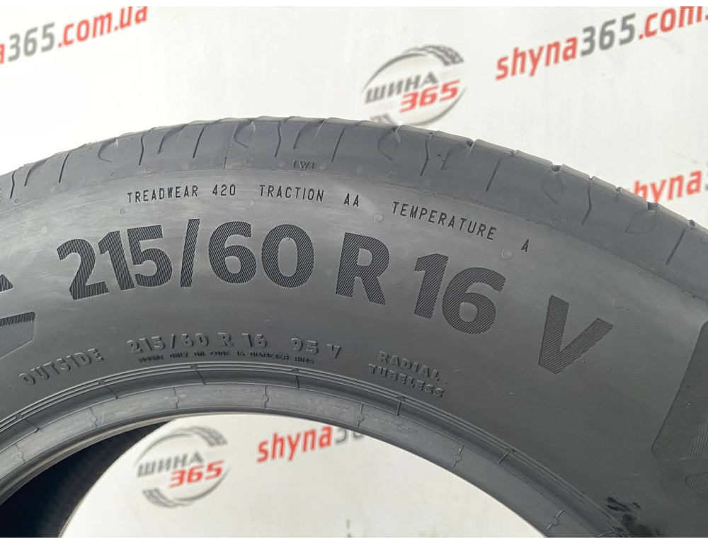 215/60 R16 CONTINENTAL ECOCONTACT 6 4mm
