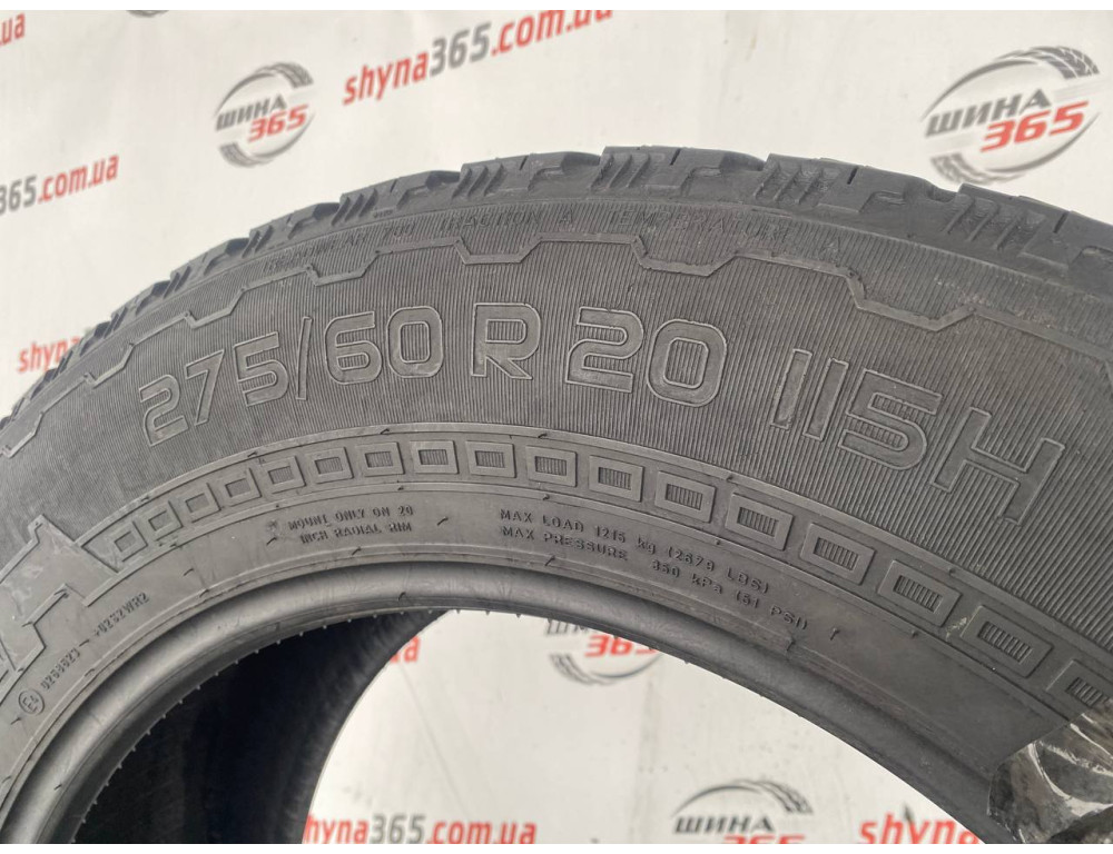 275/60 R20 NOKIAN ROTIVA AT 5mm