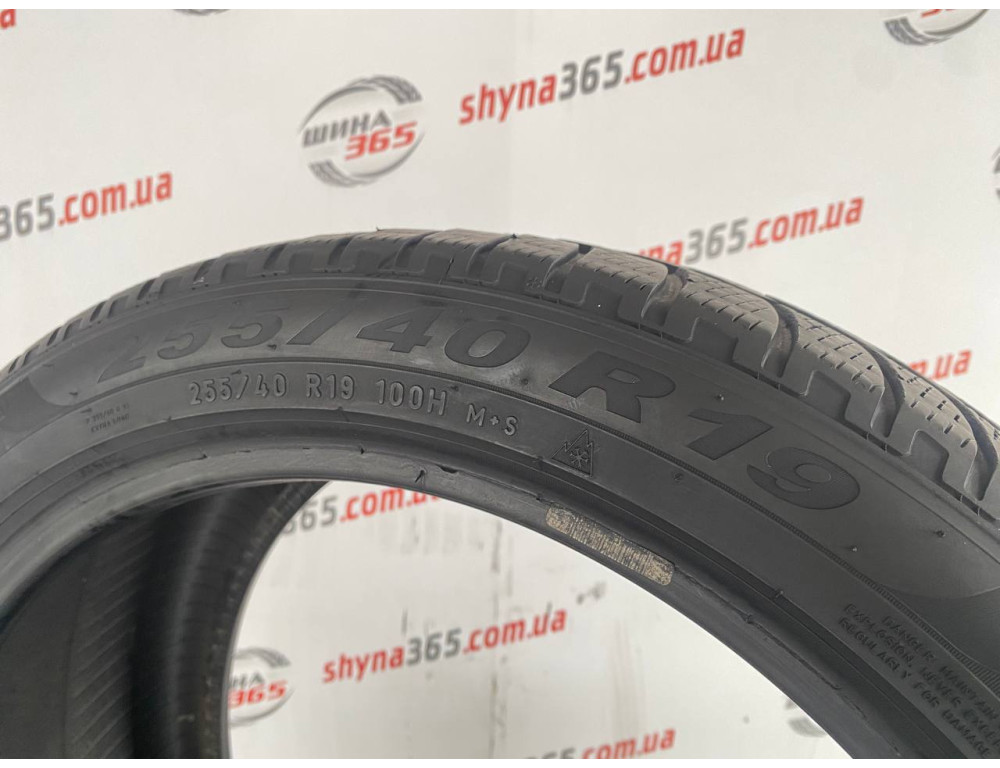 255/40 R19 PIRELLI SCORPION WINTER 5mm