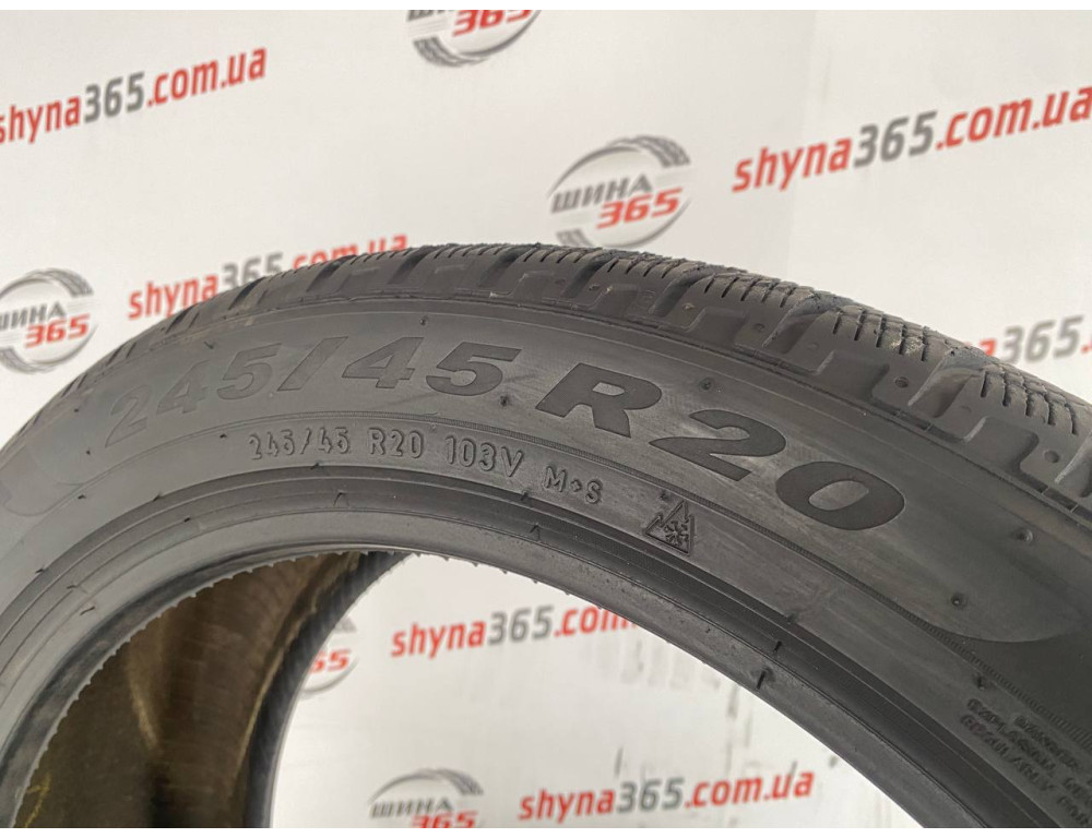 245/45 R20 PIRELLI SCORPION WINTER 6mm