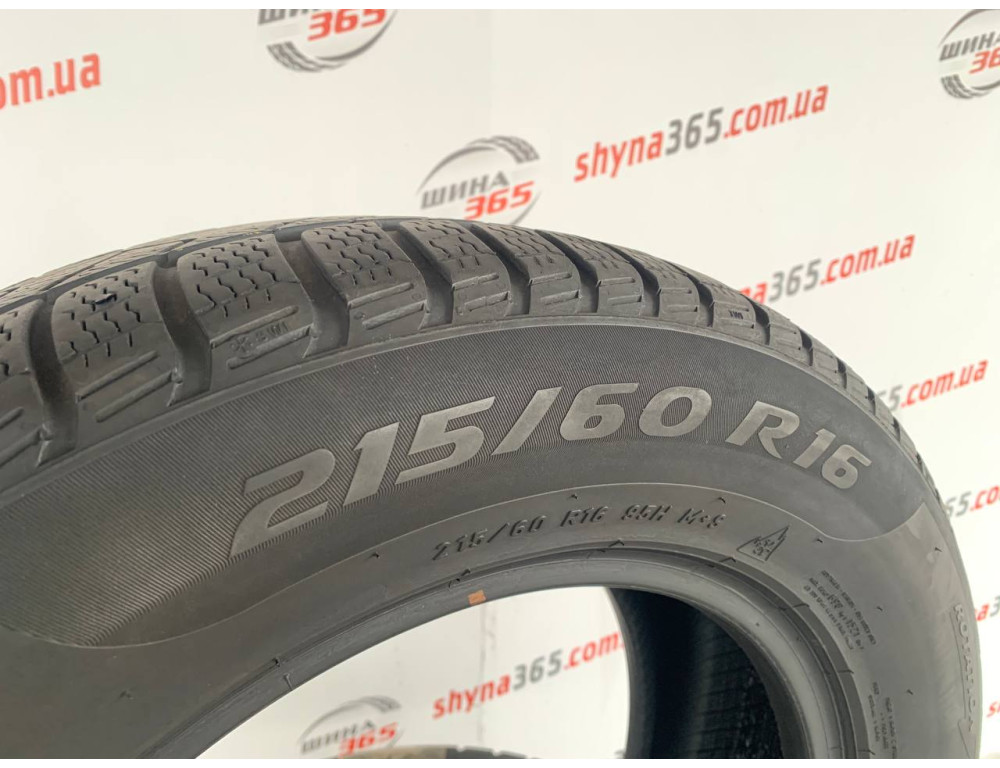 215/60 R16 PIRELLI WINTER SOTTOZERO 3 SEAL INSIDE 4mm