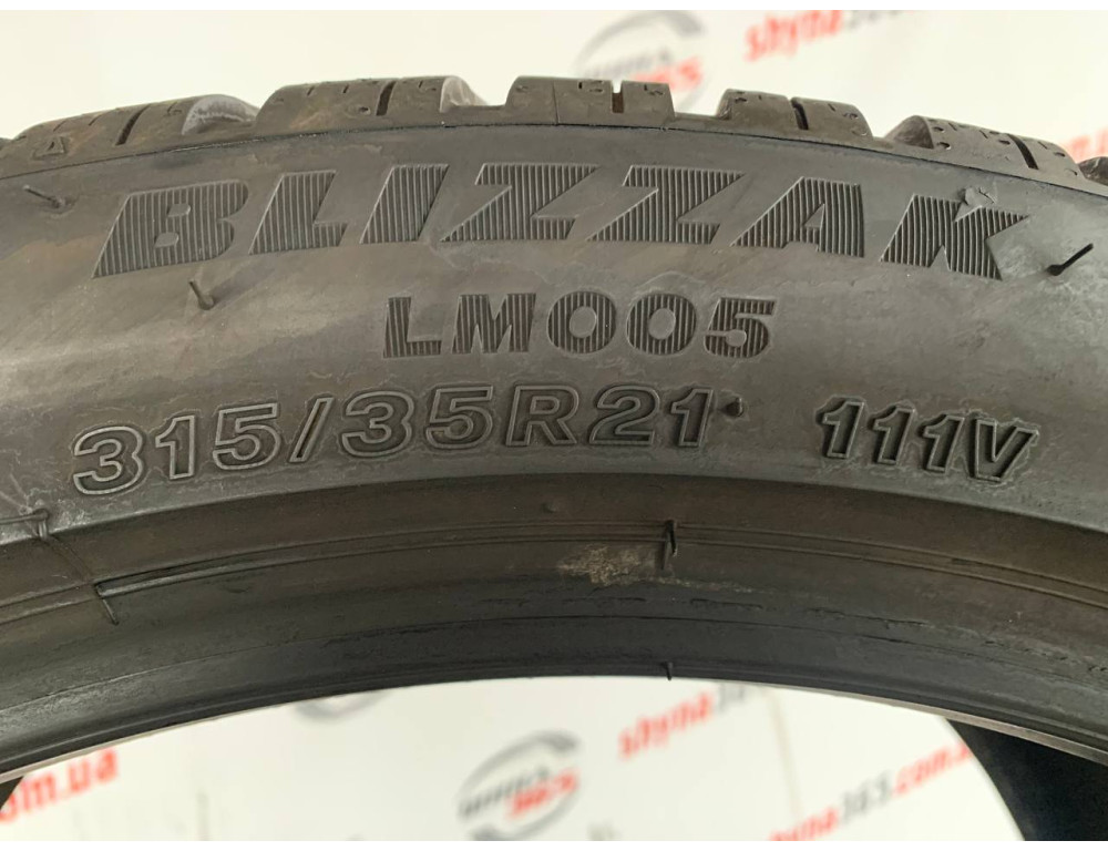 315/35 R21 BRIDGESTONE BLIZZAK LM005 5mm