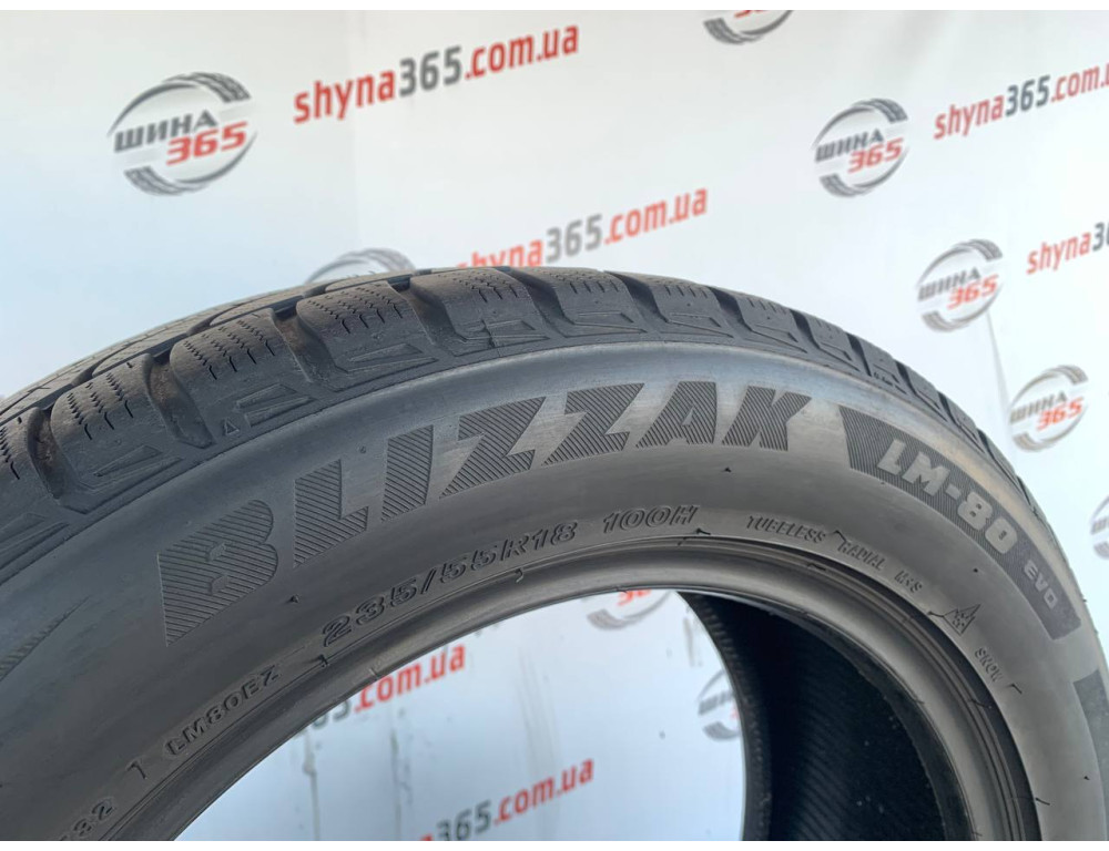 235/55 R18 BRIDGESTONE BLIZZAK LM-80 EVO 5mm