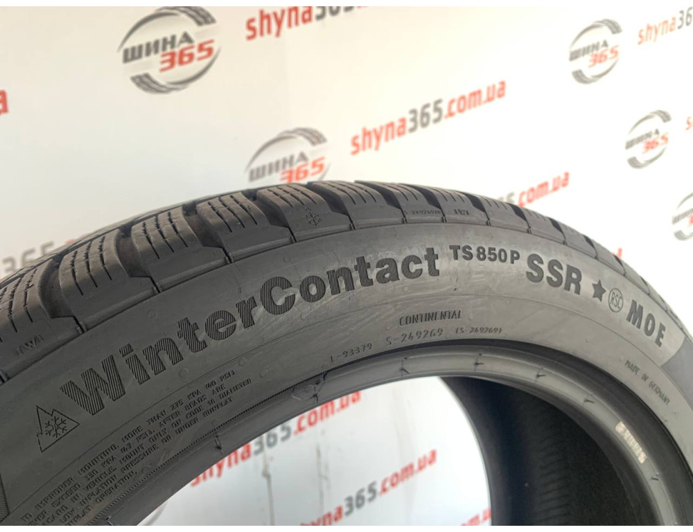 245/45 R18 CONTINENTAL WINTERCONTACT TS850P RUN FLAT 5mm