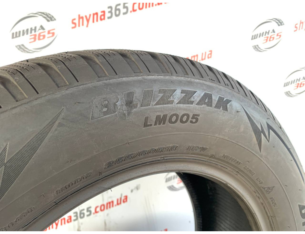 255/60 R18 BRIDGESTONE BLIZZAK LM005 5mm