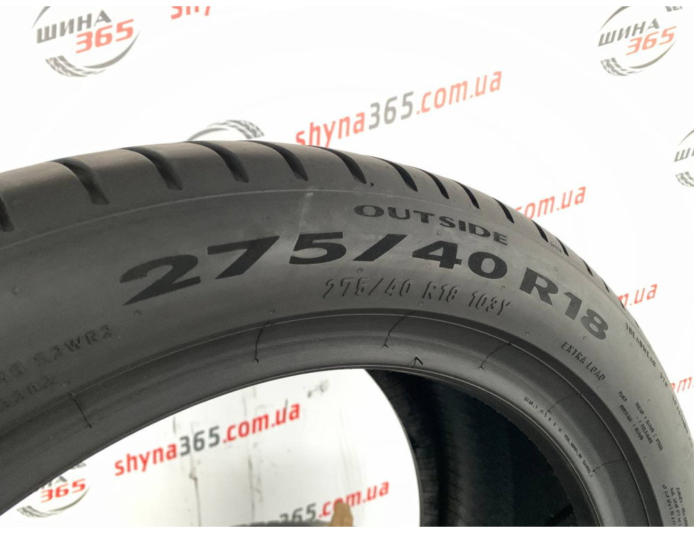 275/40 R18 PIRELLI CINTURATO P7 P7C2 5mm