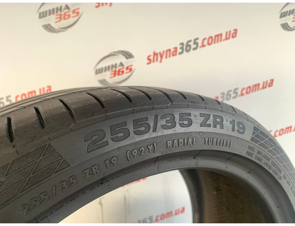 255/35 R19 CONTINENTAL CONTISPORTCONTACT 5P 6mm