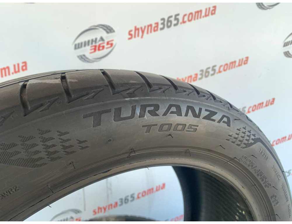 225/45 R18 BRIDGESTONE TURANZA T005 5mm