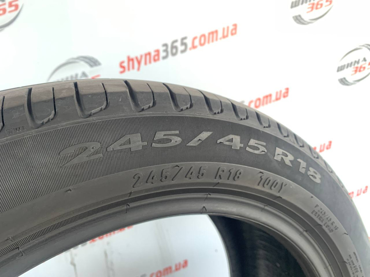 245/45 R18 PIRELLI CINTURATO P7 6mm