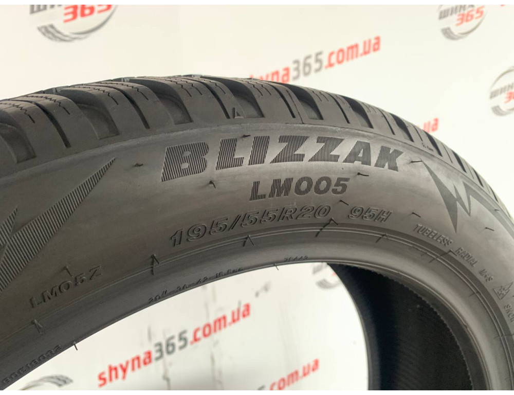 195/55 R20 BRIDGESTONE BLIZZAK LM005 7mm