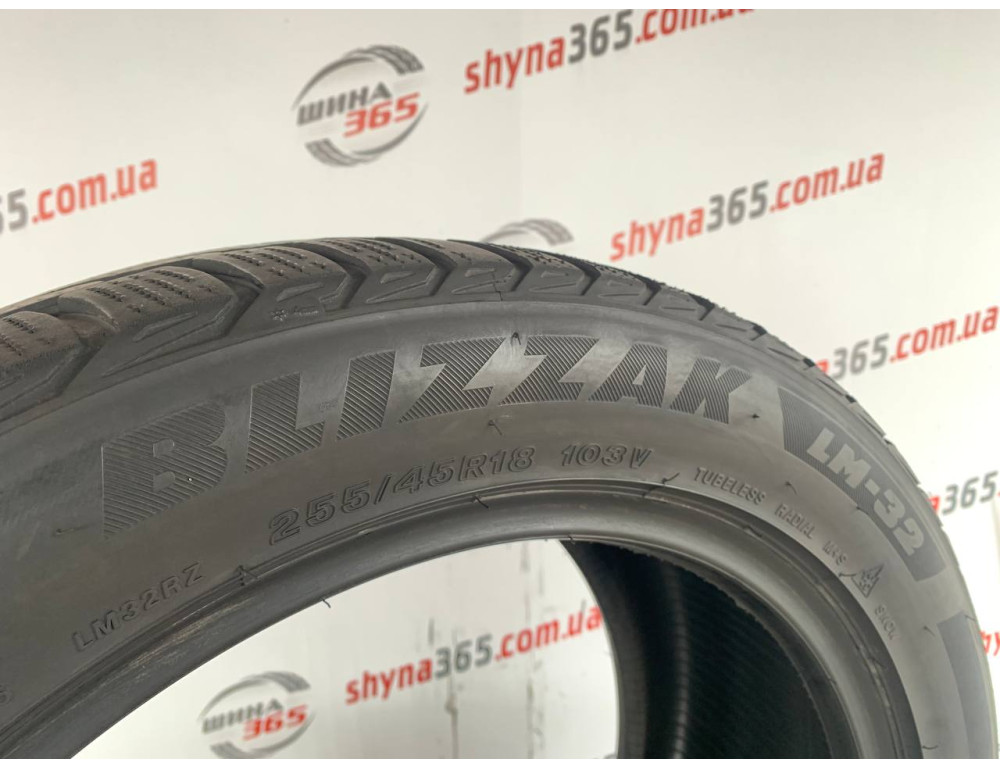255/45 R18 BRIDGESTONE BLIZZAK LM-32 6mm