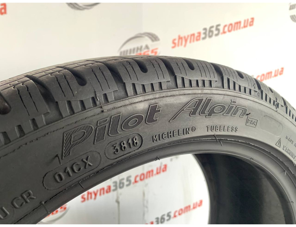 225/40 R18 MICHELIN PILOT ALPIN PA4 4mm