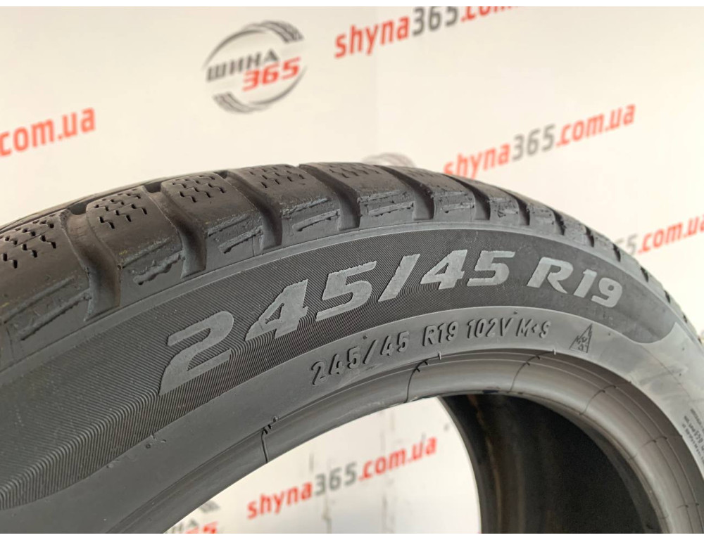 245/45 R19 PIRELLI WINTER SOTTOZERO 3 RUN FLAT 5mm