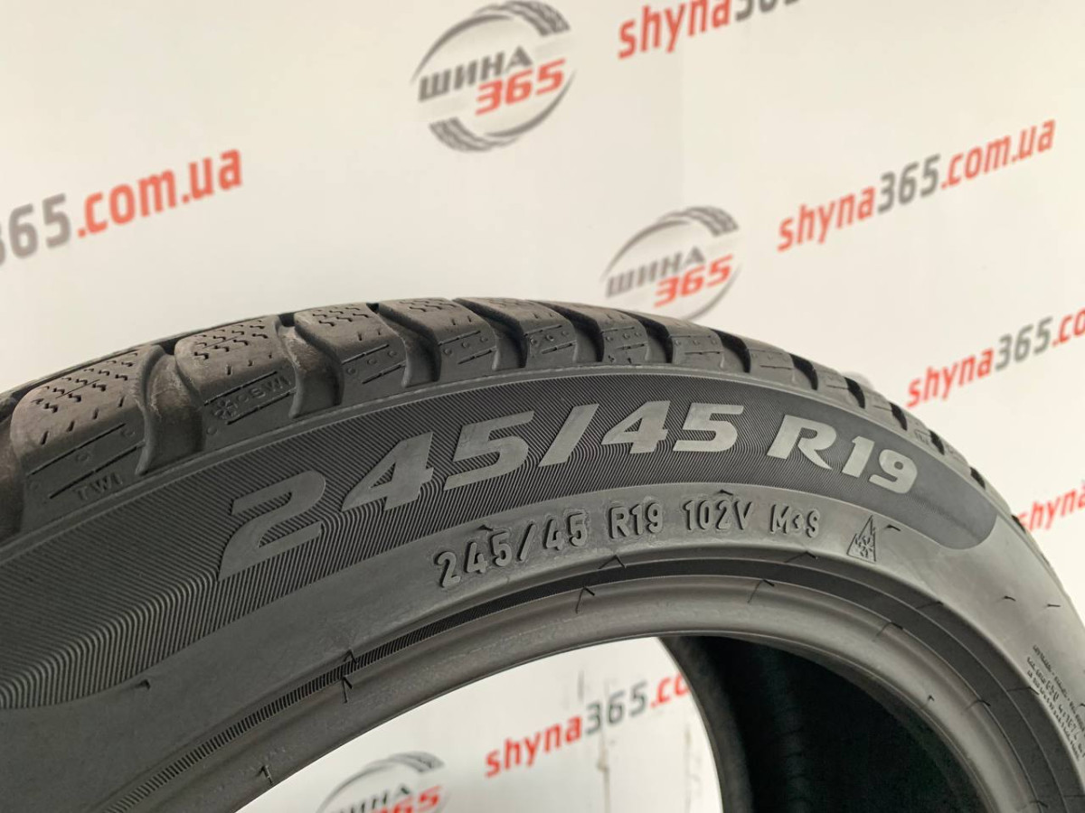 245/45 R19 PIRELLI WINTER SOTTOZERO 3 4mm