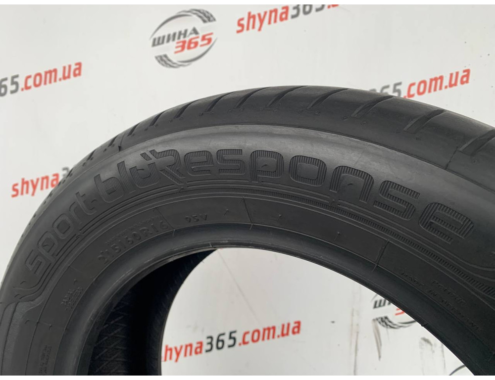 215/60 R16 DUNLOP SPORT BLURESPONSE 6mm