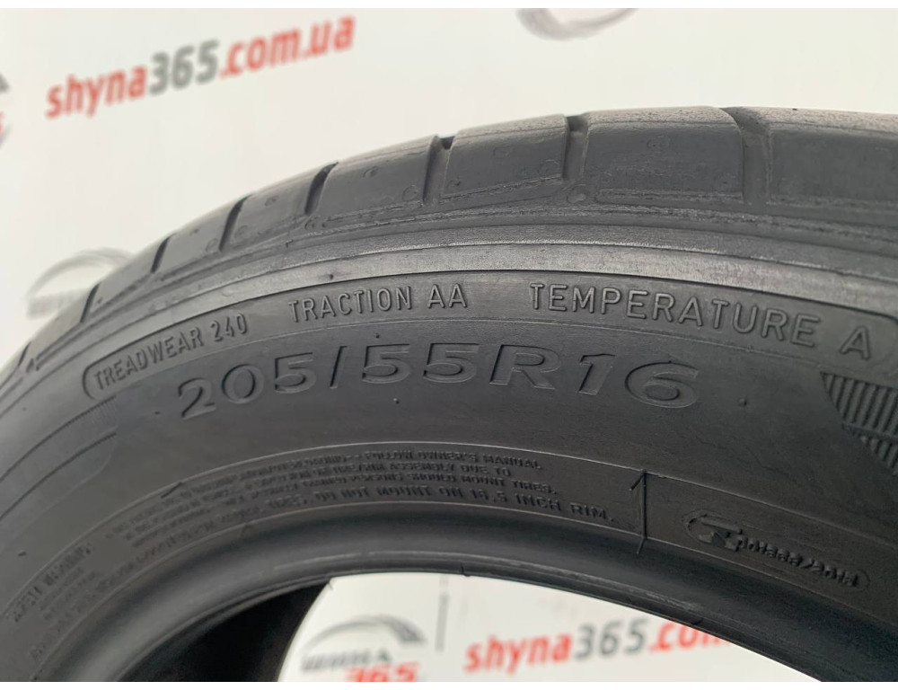 205/55 R16 DUNLOP SPORT BLURESPONSE LRR 6mm