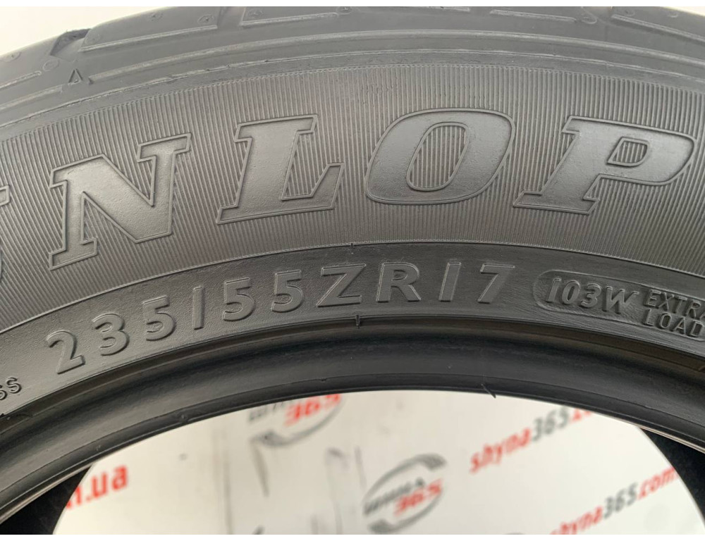 235/55 R17 DUNLOP SP SPORT MAXX TT 5mm