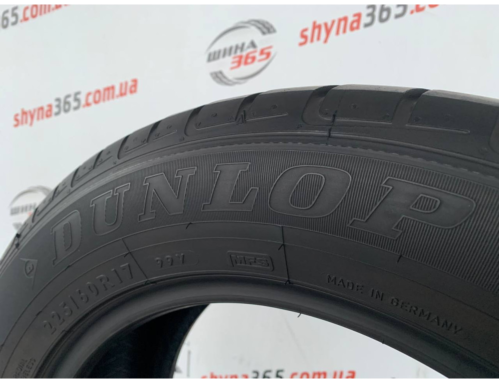225/60 R17 DUNLOP SP SPORT MAXX TT 7mm