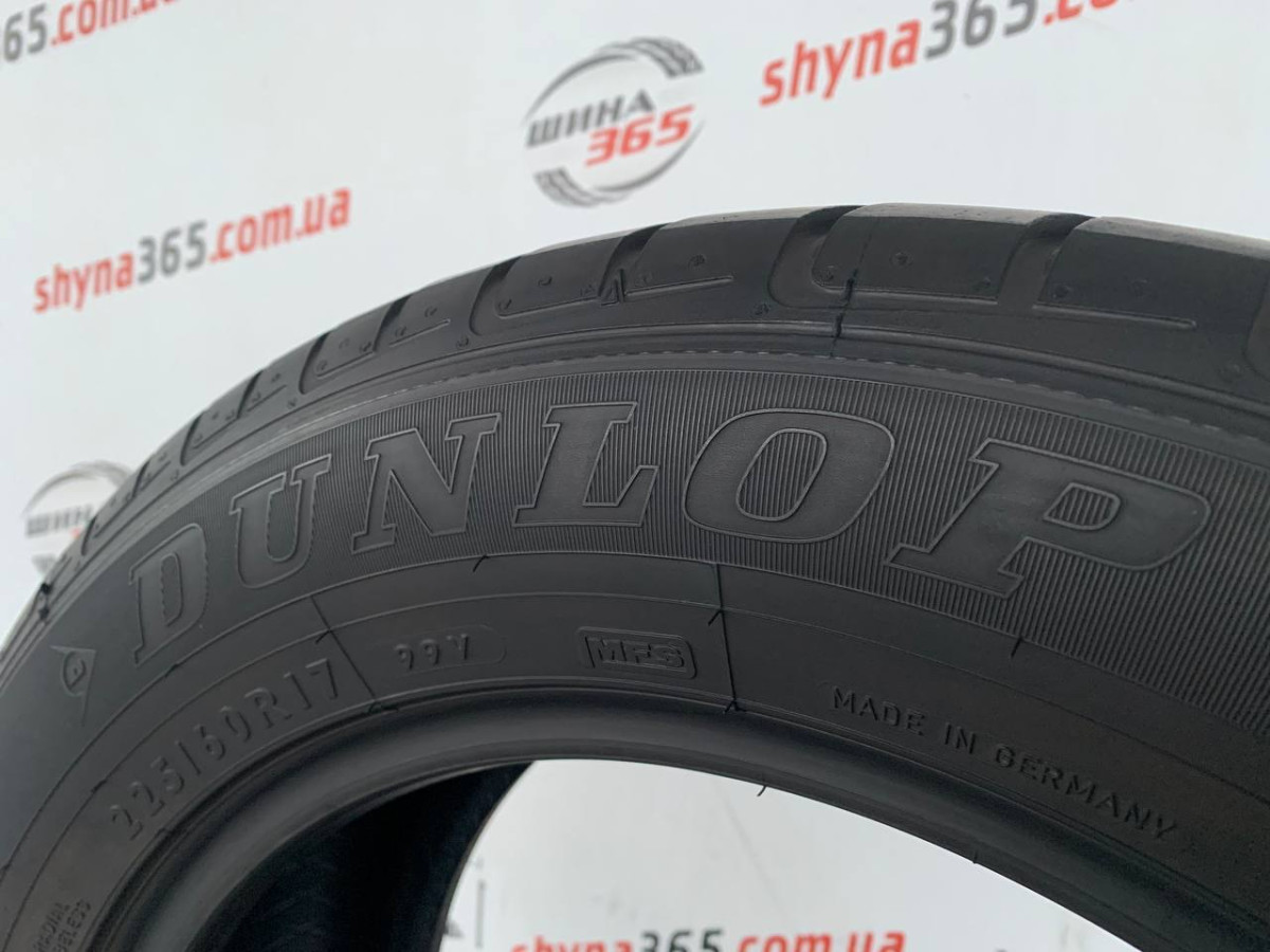 225/60 R17 DUNLOP SP SPORT MAXX TT 7mm