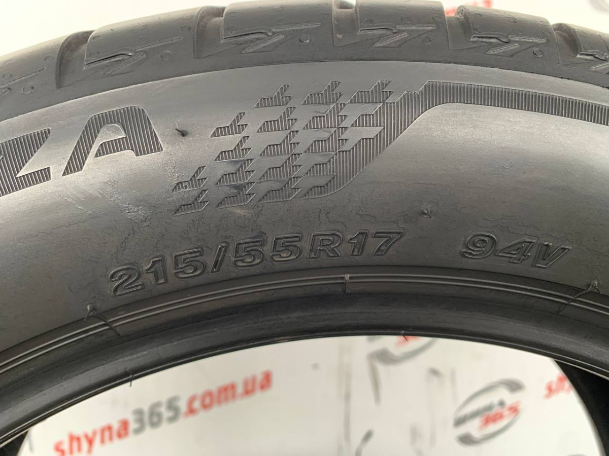 215/55 R17 BRIDGESTONE TURANZA T005 7mm