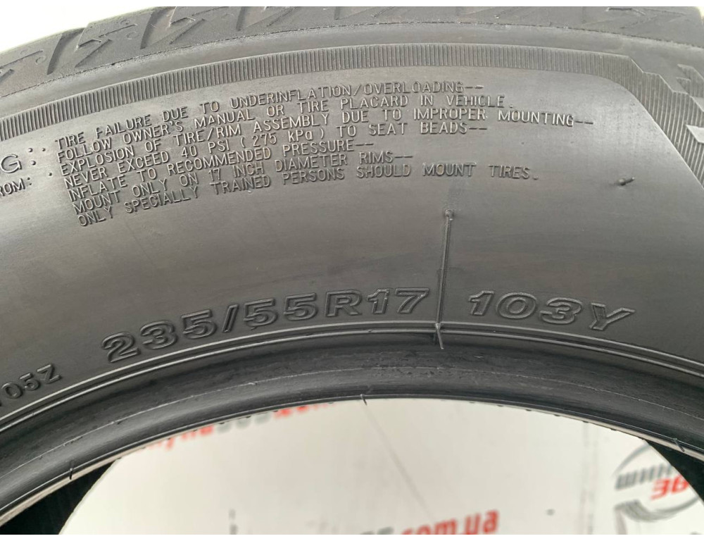 235/55 R17 BRIDGESTONE TURANZA T005 6mm