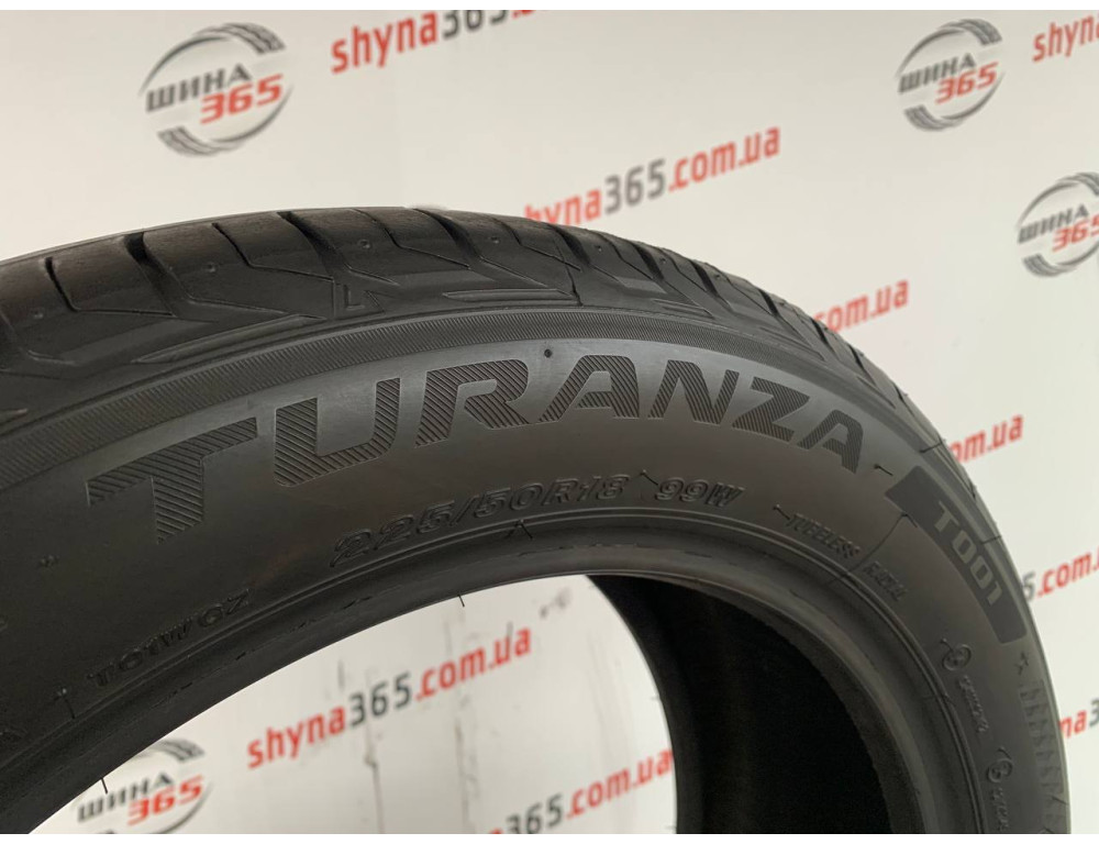 225/50 R18 BRIDGESTONE TURANZA T001 7mm