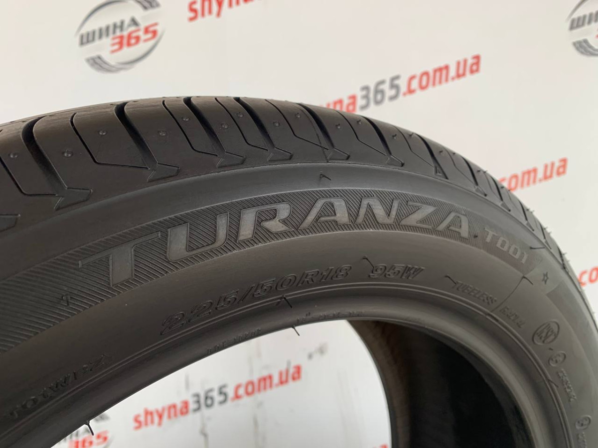 225/50 R18 BRIDGESTONE TURANZA T001 RUN FLAT 7mm