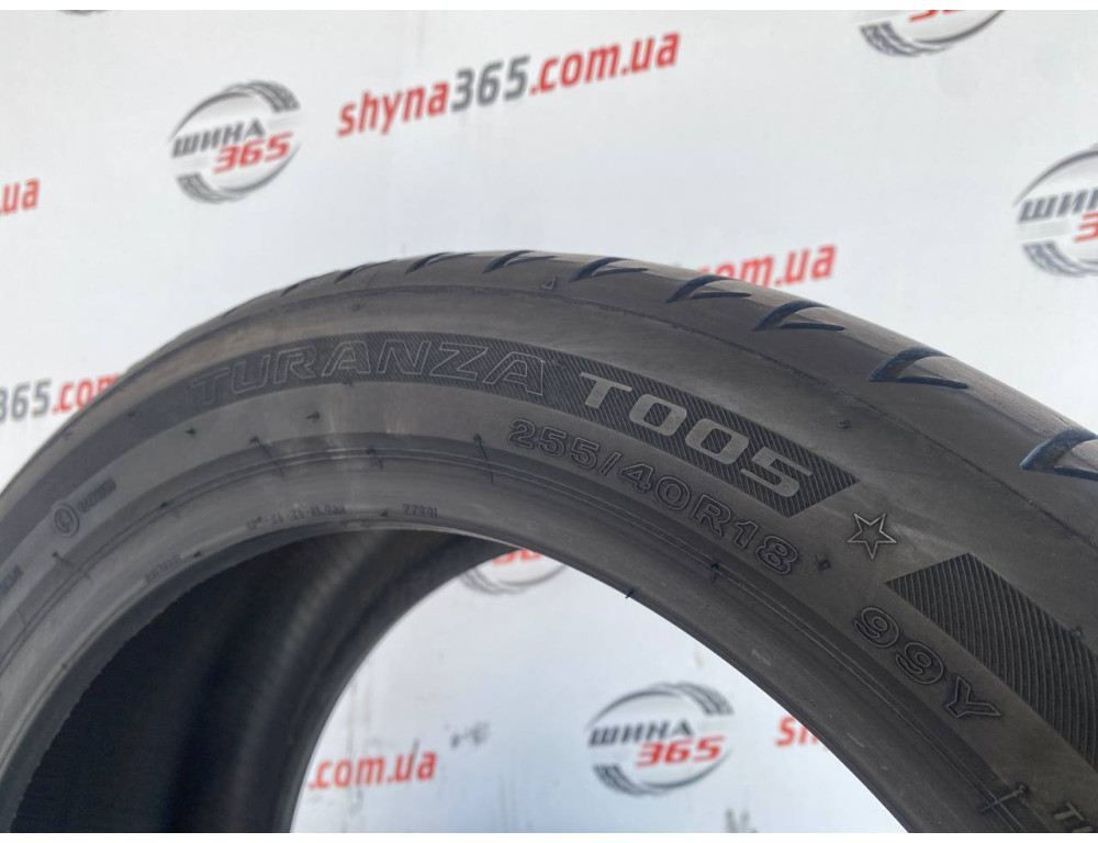 255/40 R18 BRIDGESTONE TURANZA T005 6mm