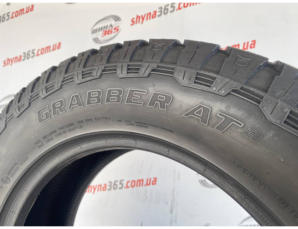 255/60 R18 GENERAL GRABBER AT3 7mm