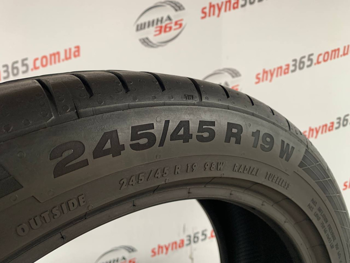 245/45 R19 CONTINENTAL CONTISPORTCONTACT 5 6mm