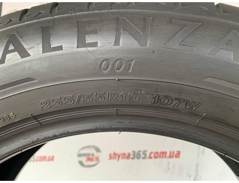255/55 R19 BRIDGESTONE ALENZA 001 5mm