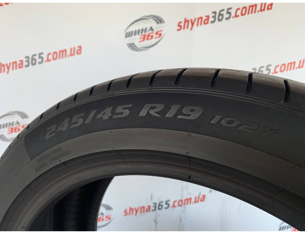 245/45 R19 PIRELLI PZERO PZ4 6mm