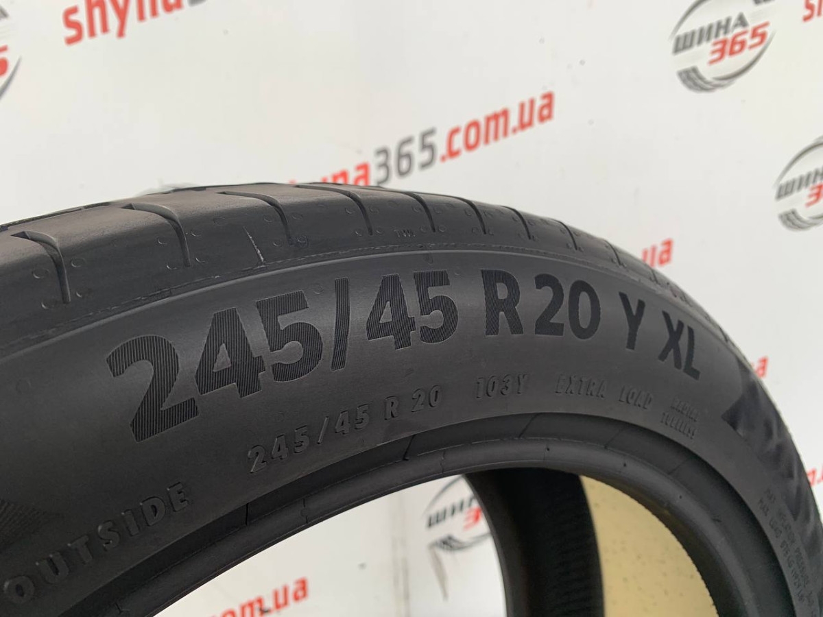245/45 R20 CONTINENTAL PREMIUMCONTACT 6 CONTISILENT 5mm