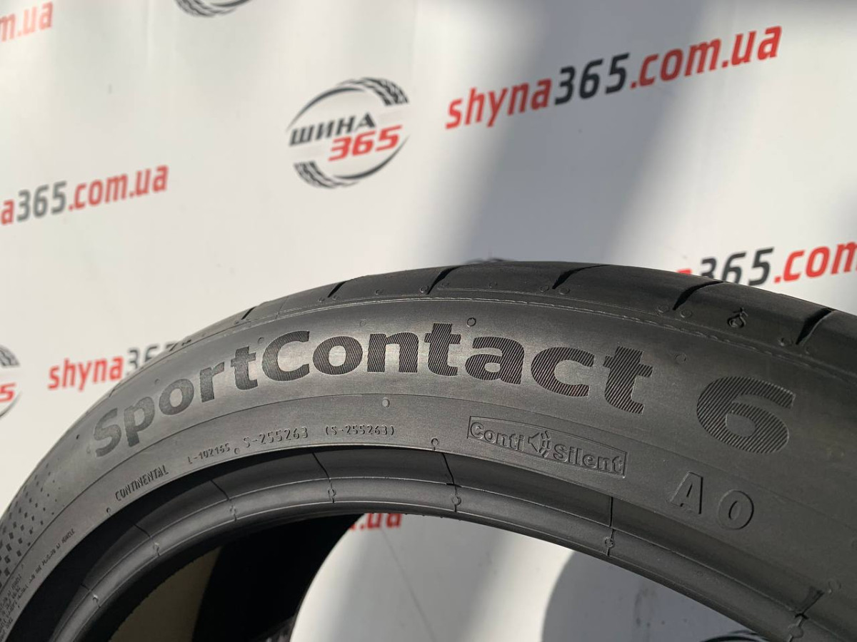 255/40 R20 CONTINENTAL SPORTCONTACT 6 CONTISILENT 4mm