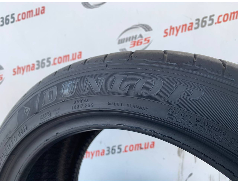 215/45 R16 DUNLOP SP SPORT MAXX 6mm