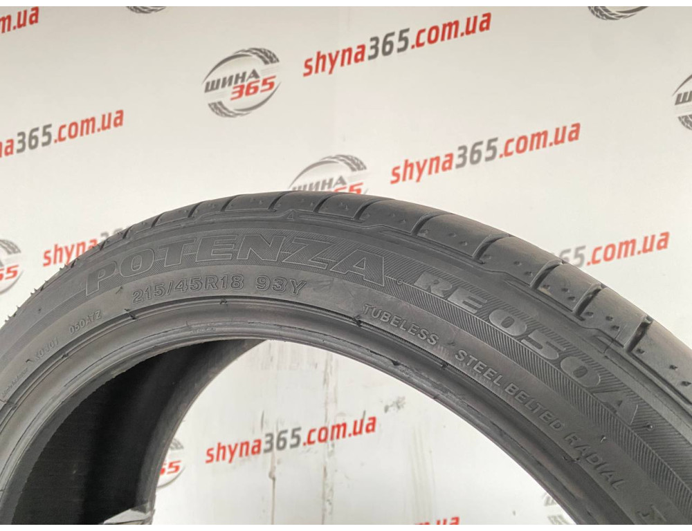 215/45 R18 BRIDGESTONE POTENZA RE050A 7mm