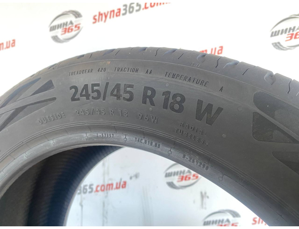 245/45 R18 CONTINENTAL ECOCONTACT 6 6mm