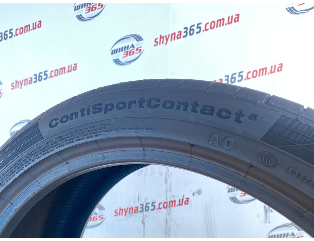 245/40 R18 CONTINENTAL CONTISPORTCONTACT 5 4mm