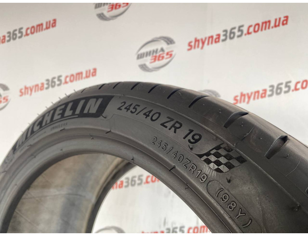 245/40 R19 MICHELIN PILOT SPORT 4 4mm