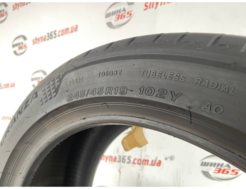 245/45 R19 BRIDGESTONE TURANZA T005 6mm