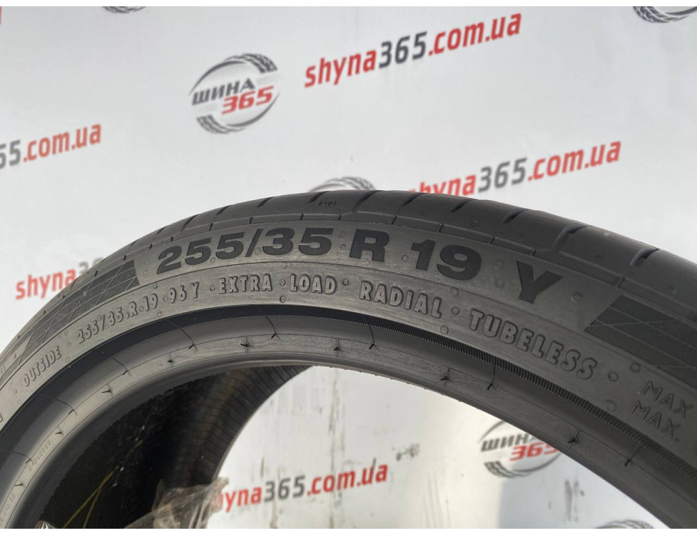 255/35 R19 CONTINENTAL CONTISPORTCONTACT 5 RUN FLAT 6mm
