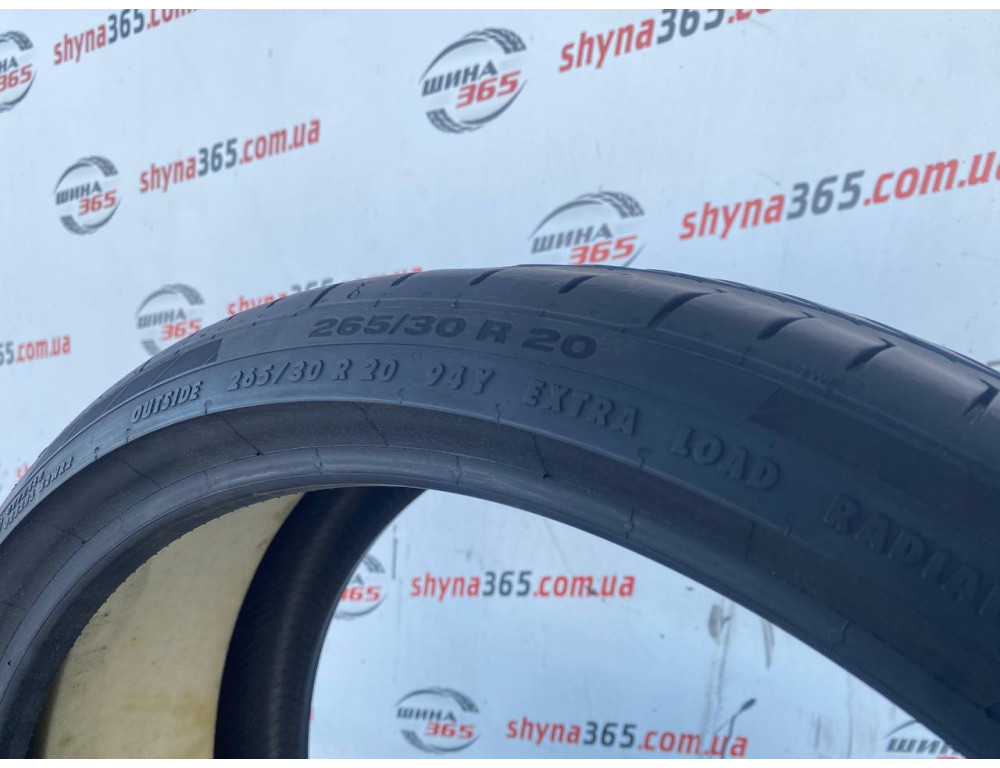 265/30 R20 CONTINENTAL CONTISPORTCONTACT 5P CONTISILENT 5mm