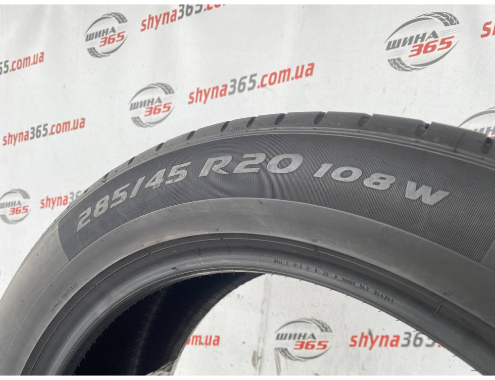 285/45 R20 PIRELLI PZERO PZ4 4mm