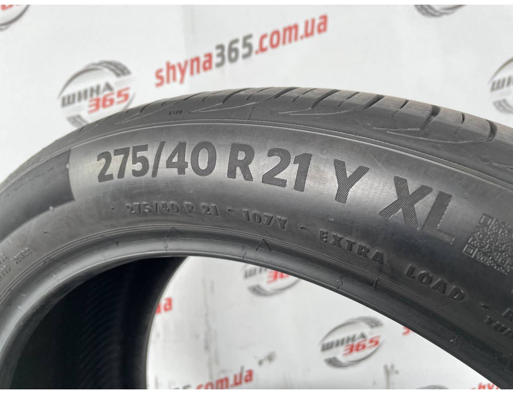 275/40 R21 CONTINENTAL PREMIUMCONTACT 6 RUN FLAT 5mm